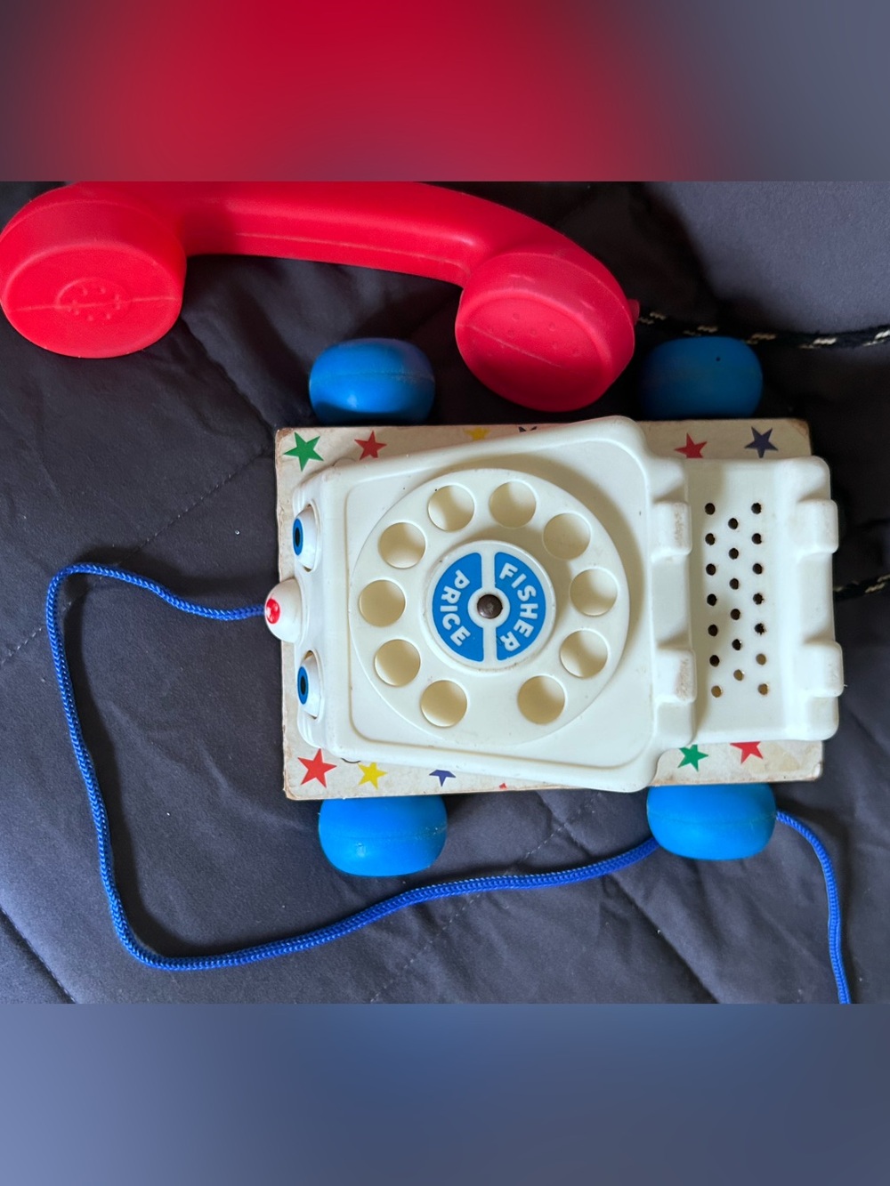 Fisher-Price Chatter Telephone #747 circa 1961
